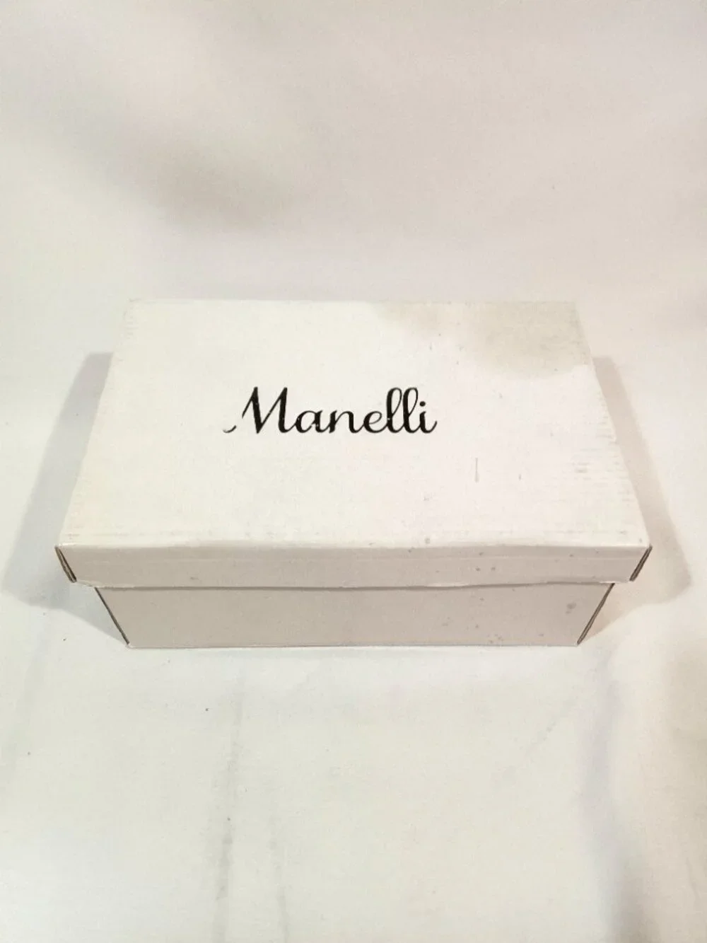 Manelli Girls Shoes New Loafers Flat Slip On Gray and Black Color